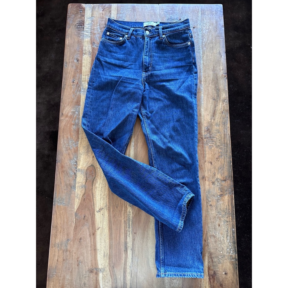 & Other Stories high rise straight jeans